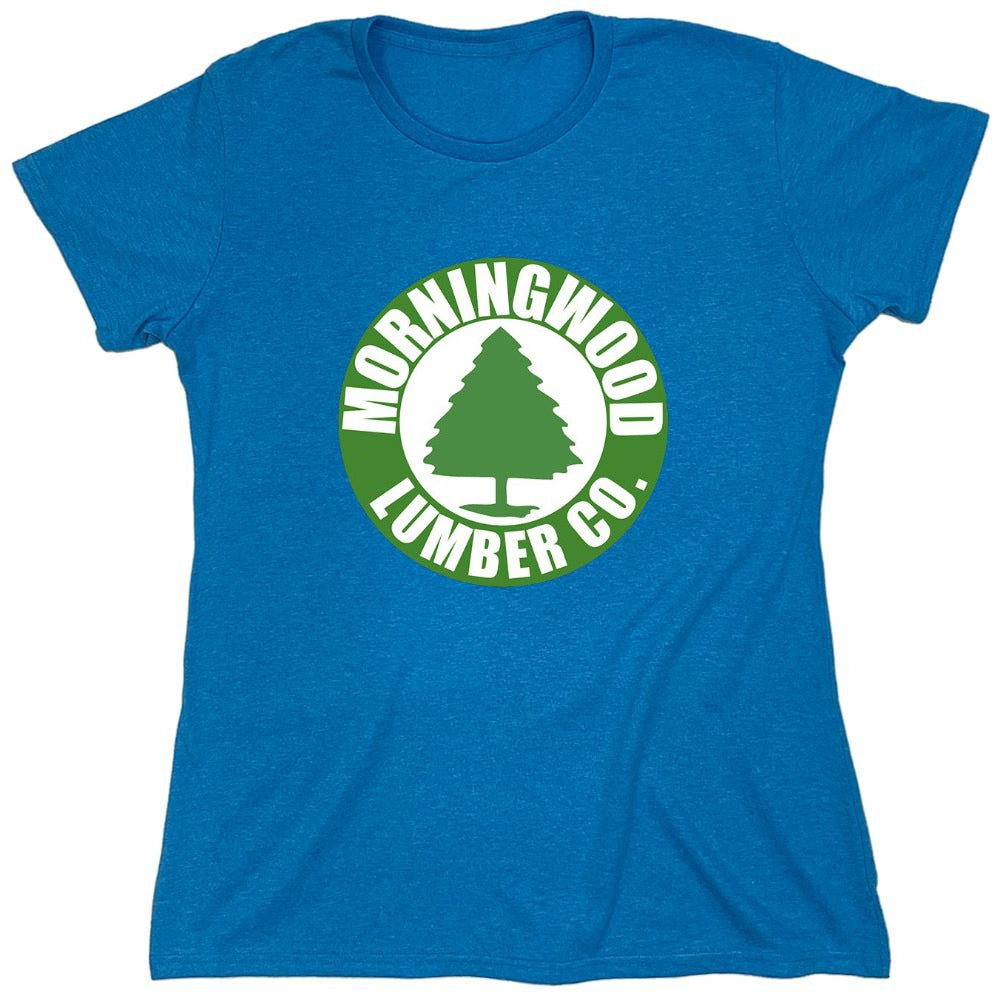 Funny T-Shirts design "Morningwood Lumber - Womens"