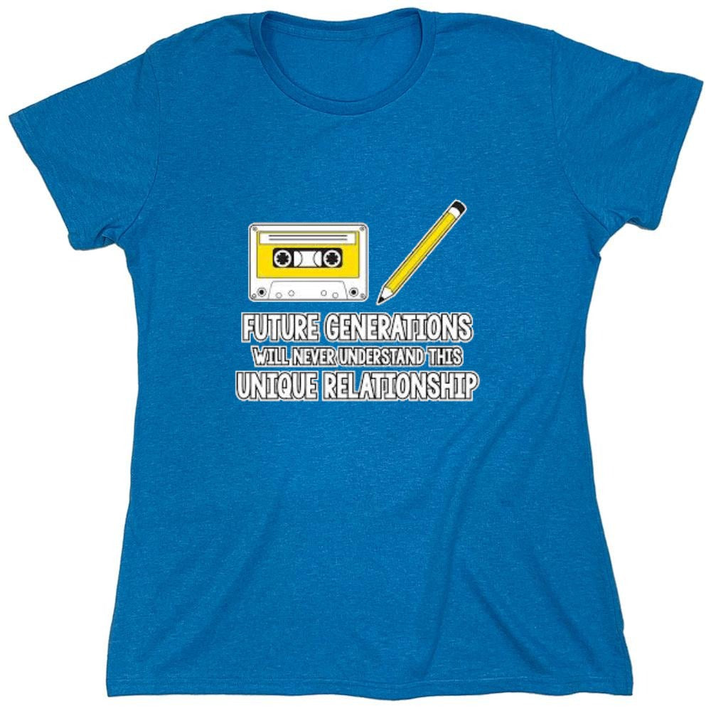 Funny T-Shirts design "Future Generations Will Never Understand This Unique Relationship - Womens"