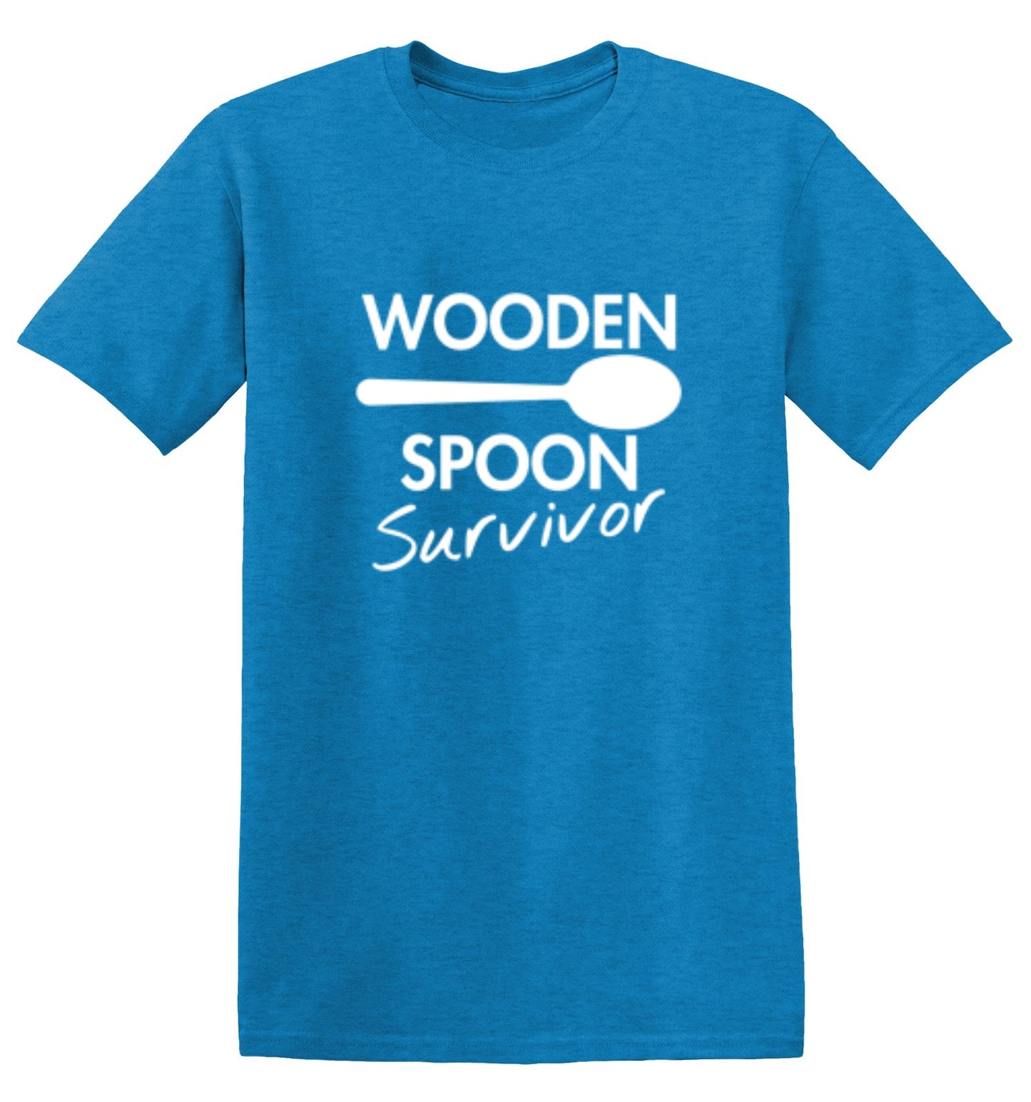 Funny T-Shirts design "Wooden Spoon Survivor"