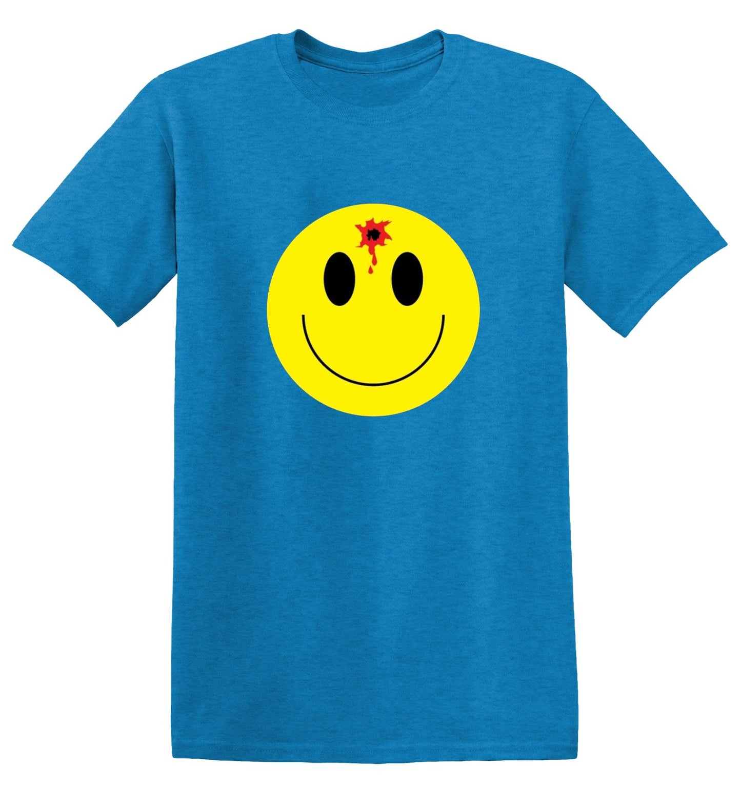 Funny T-Shirts design "Bullet Smile Emoticon What You Are Up To"