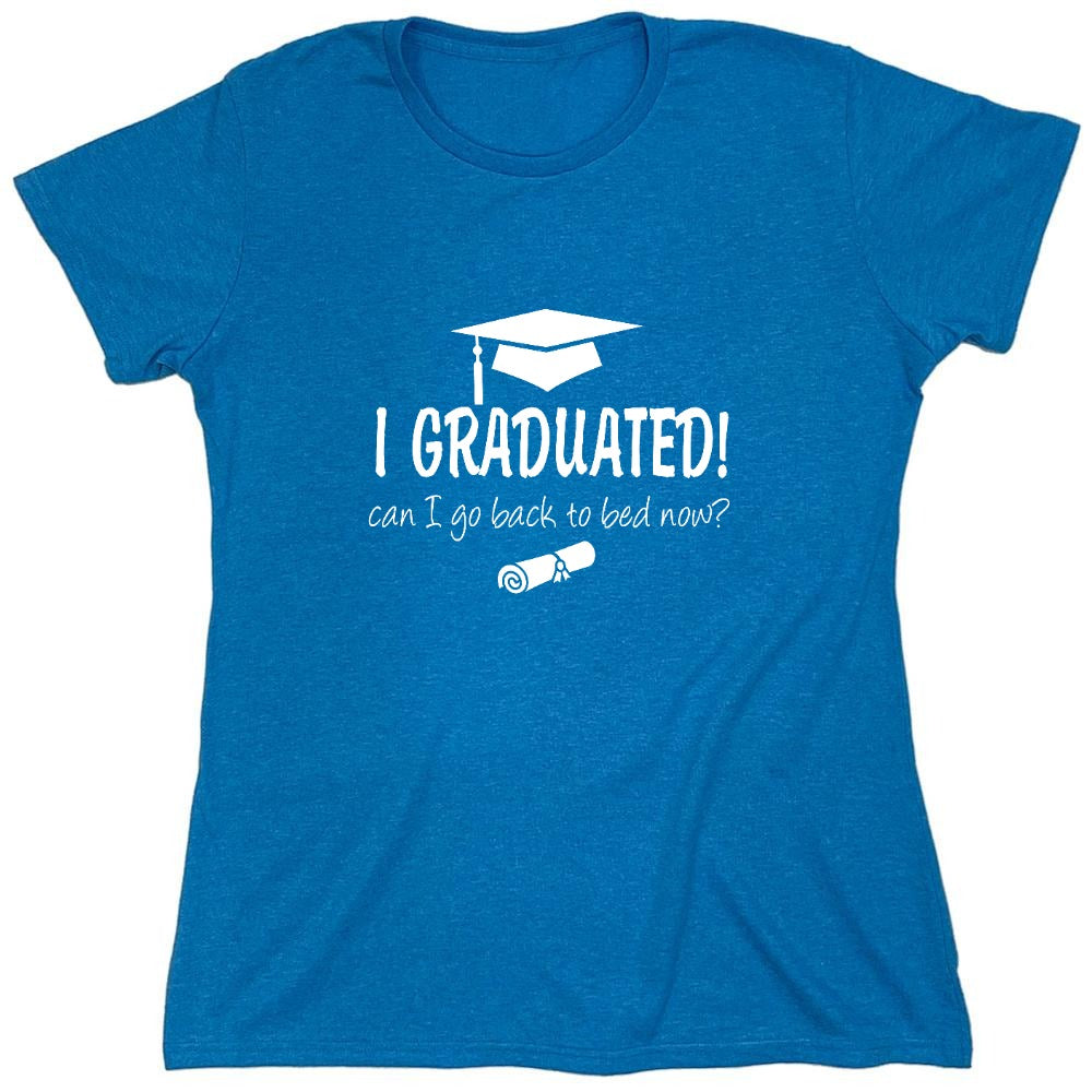 Funny T-Shirts design "GRAD BED - Womens"