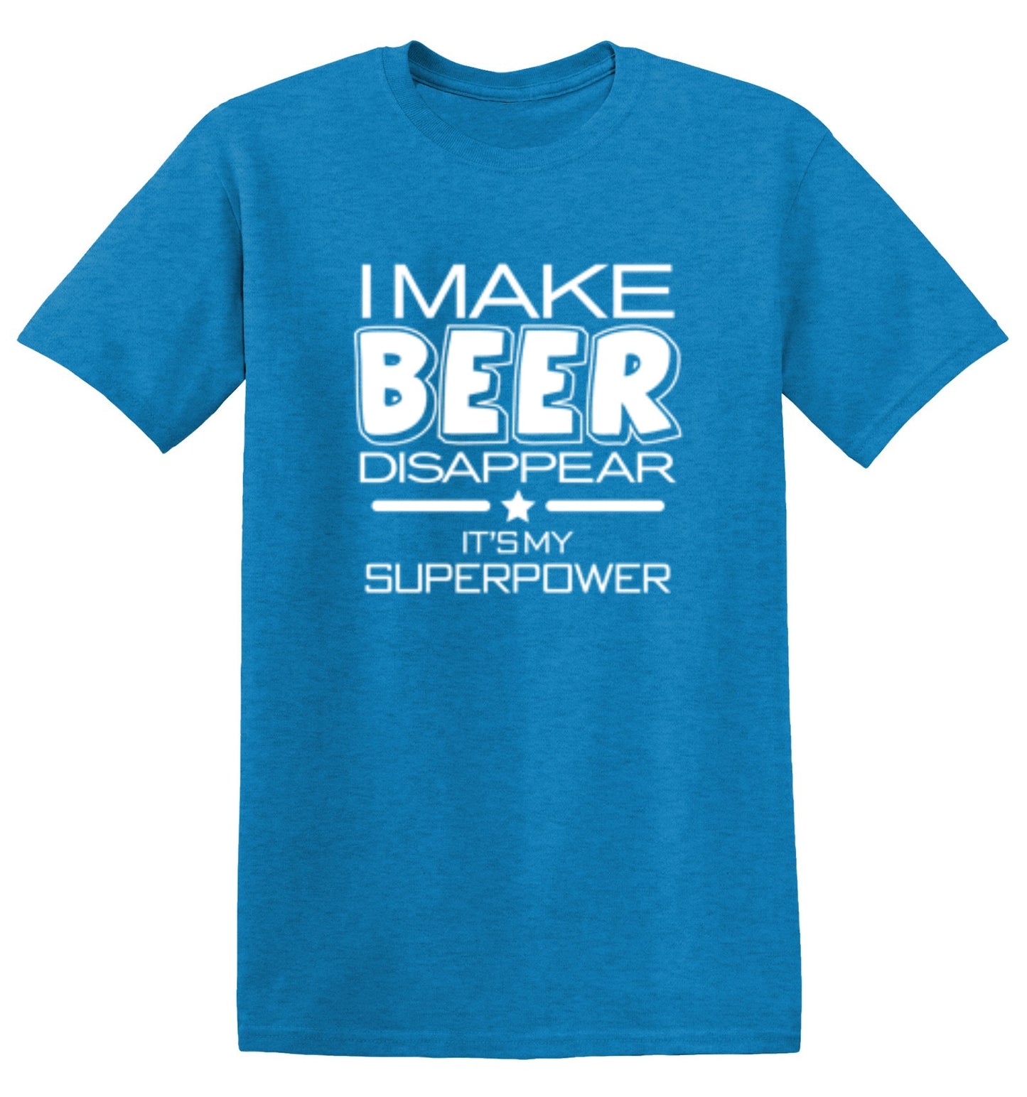 Funny T-Shirts design "I Make Beer Disappear What's Your Super Power T-Shirt - Youth"