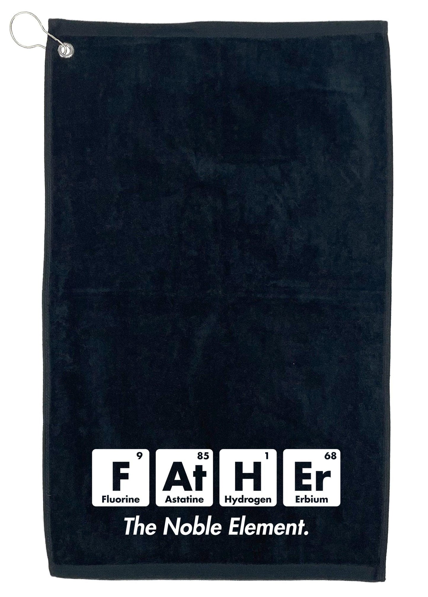Father The Noble Element, Golf towel - Roadkill T-Shirts