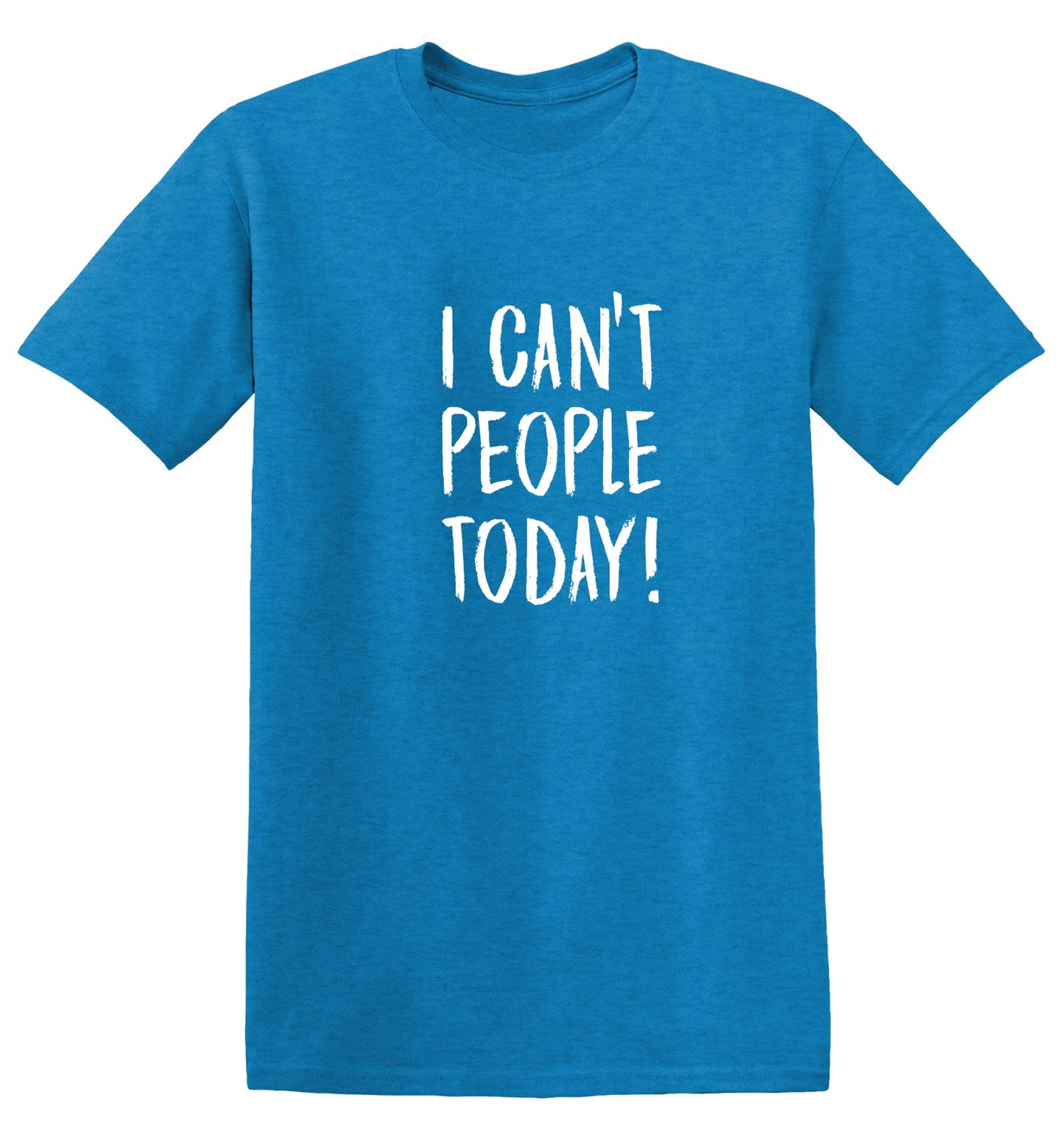 Funny T-Shirts design "I Can't People Today, Graphic T Shirt - Youth"