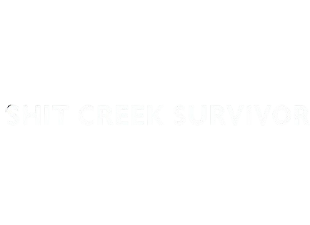 Funny T-Shirts design "Shit Creek Survivor"