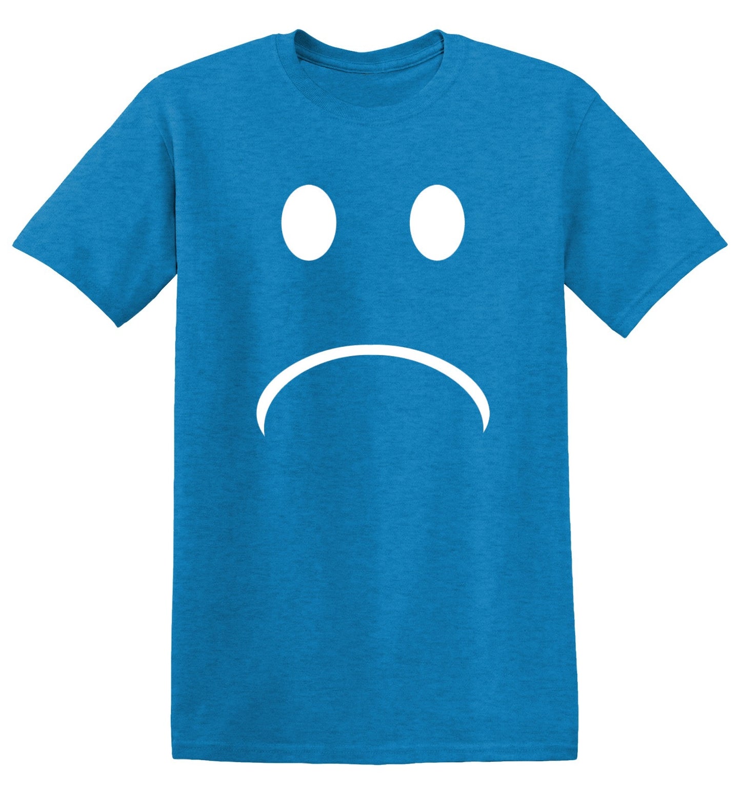 Funny T-Shirts design "Sad Smile"