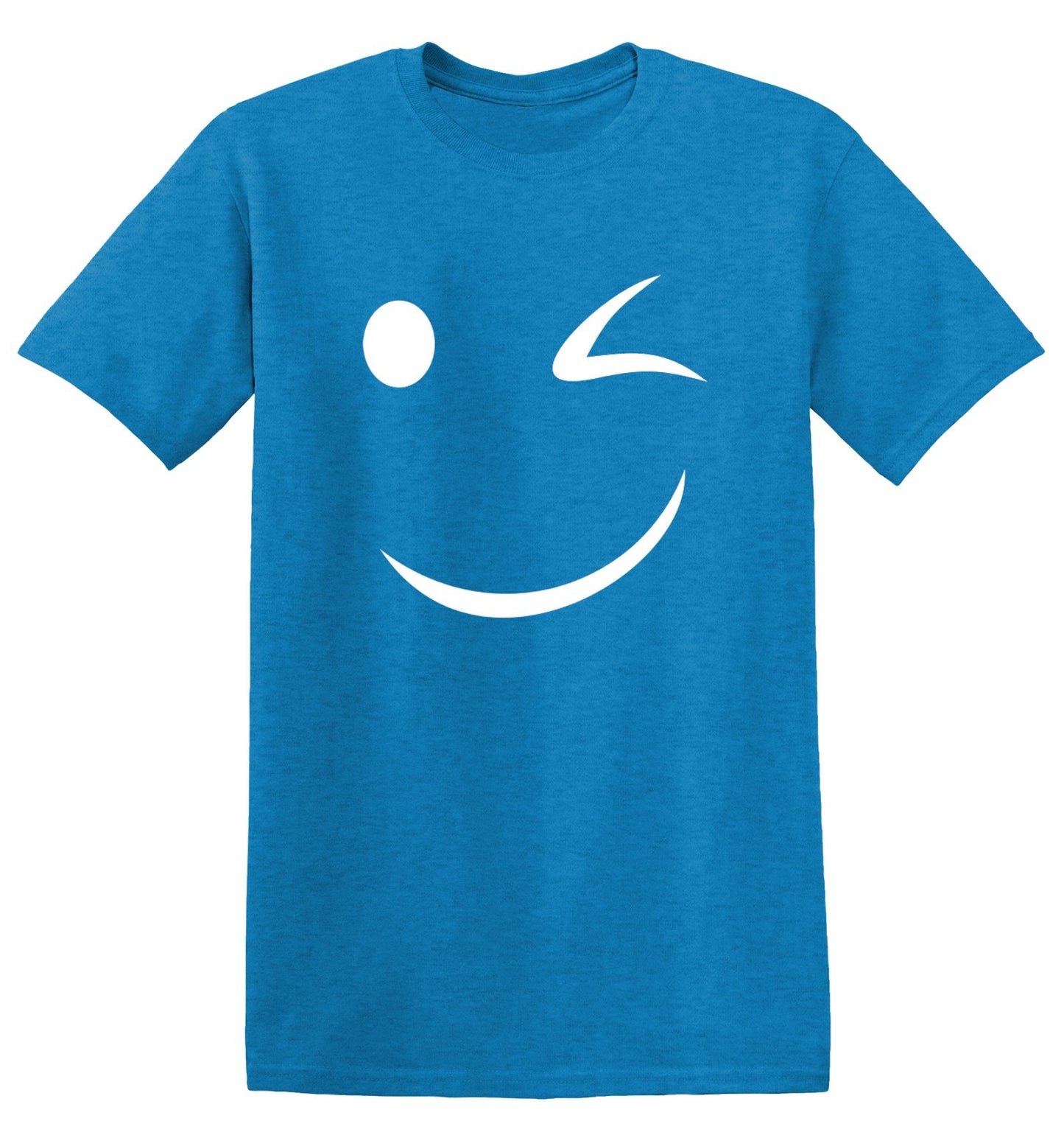 Funny T-Shirts design "Wink Smile"