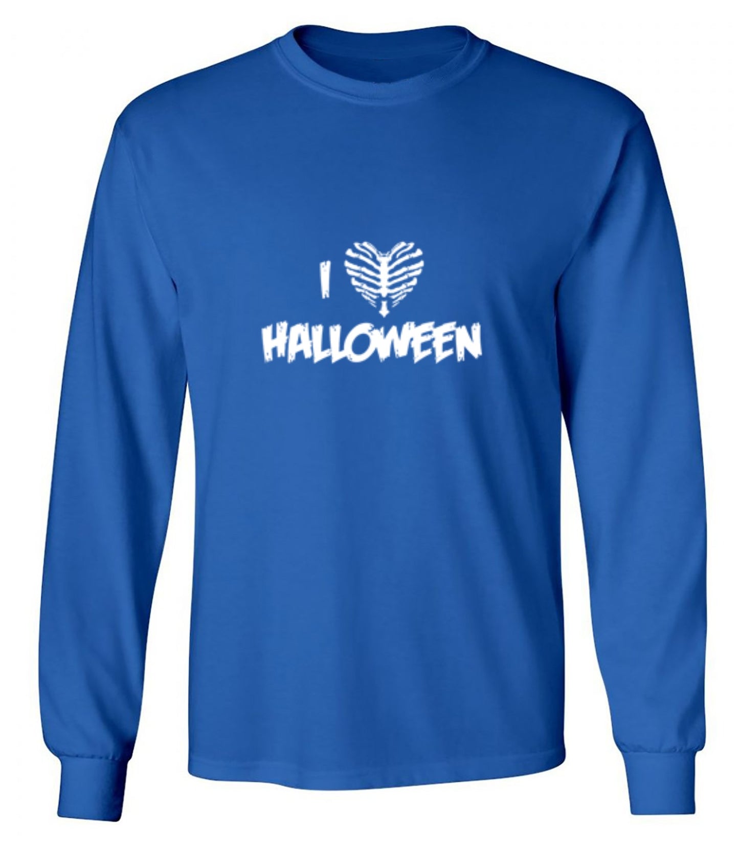 Funny T-Shirts design "I Love Halloween - Long Sleeve"