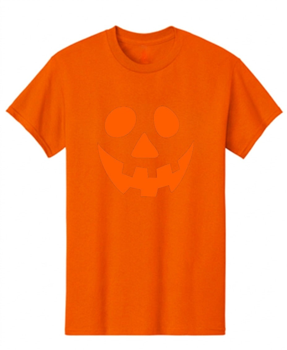 Funny T-Shirts design "Smile Pumpkin Emoticon T-Shirt"