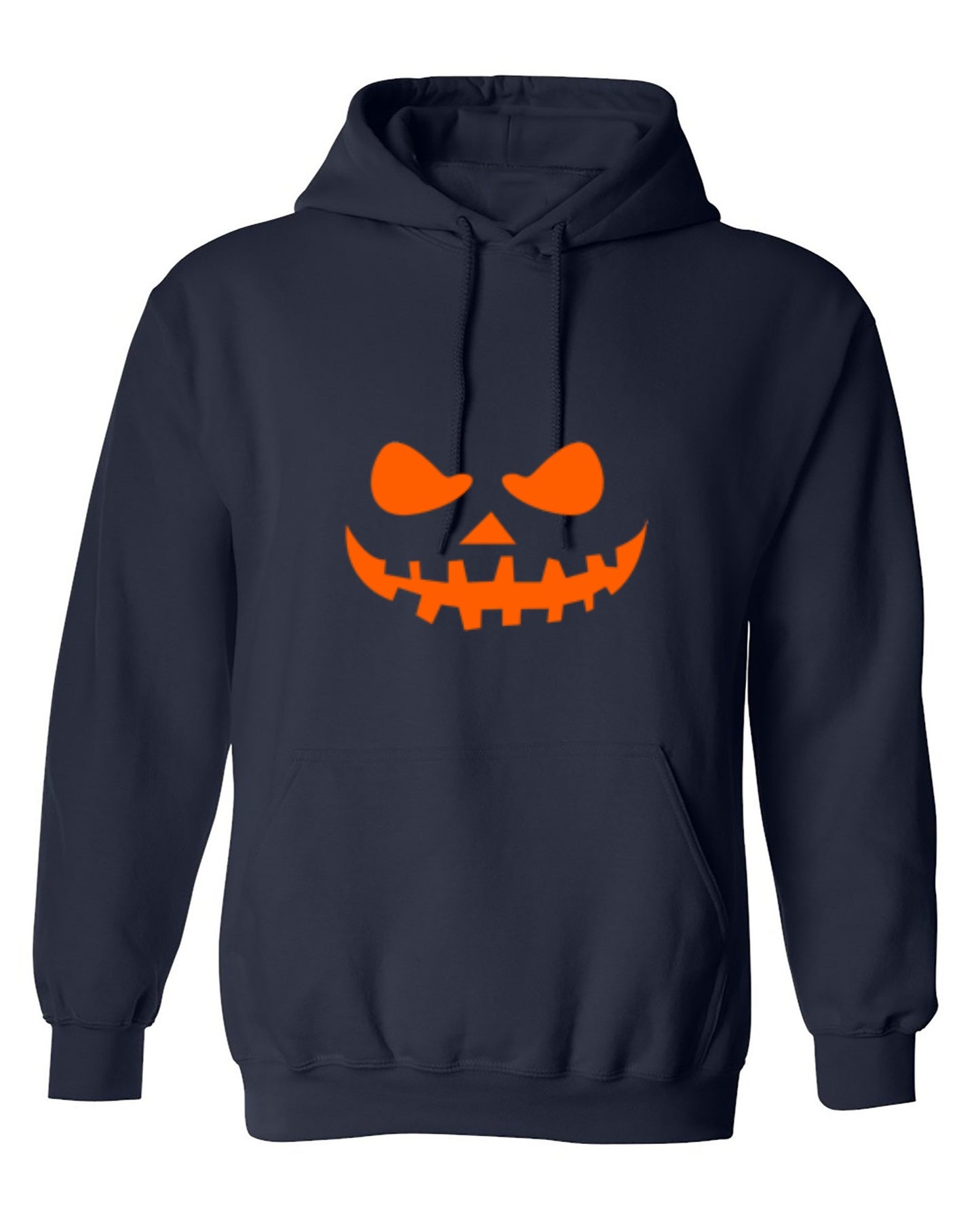 Funny T-Shirts design "Teeth Pumpkin Emoticon T-Shirt - Hoodie"