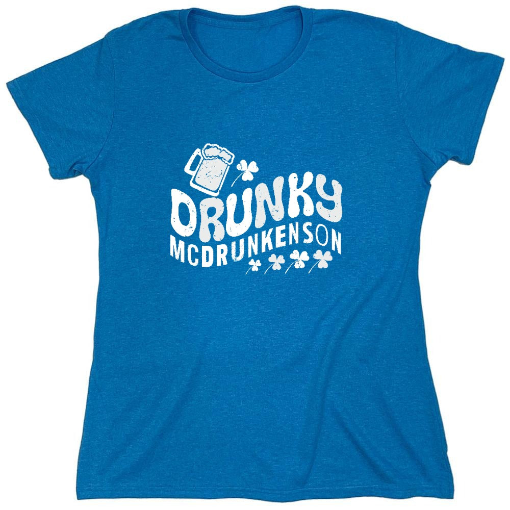 Funny T-Shirts design "Drunky McDrunkenson"
