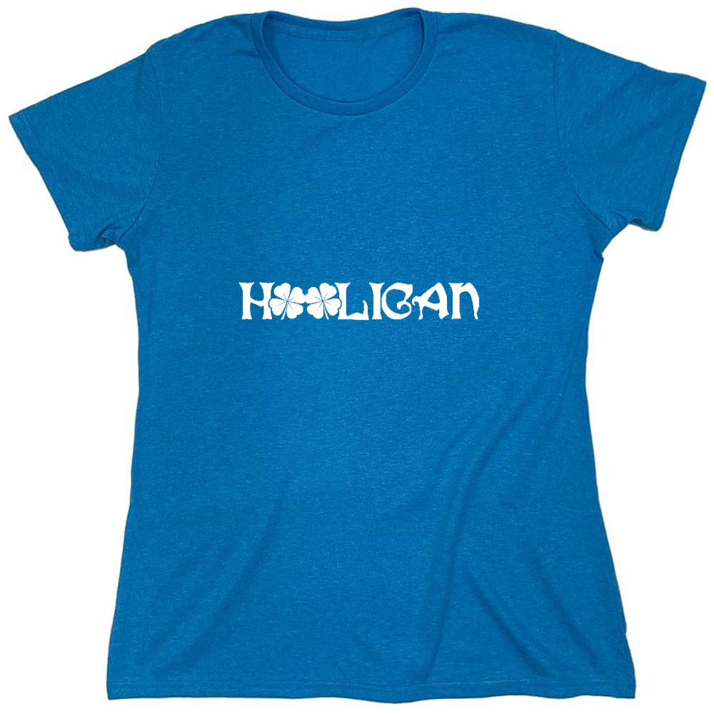 Funny T-Shirts design "Hooligan, Irish Tee Shirt - Womens"