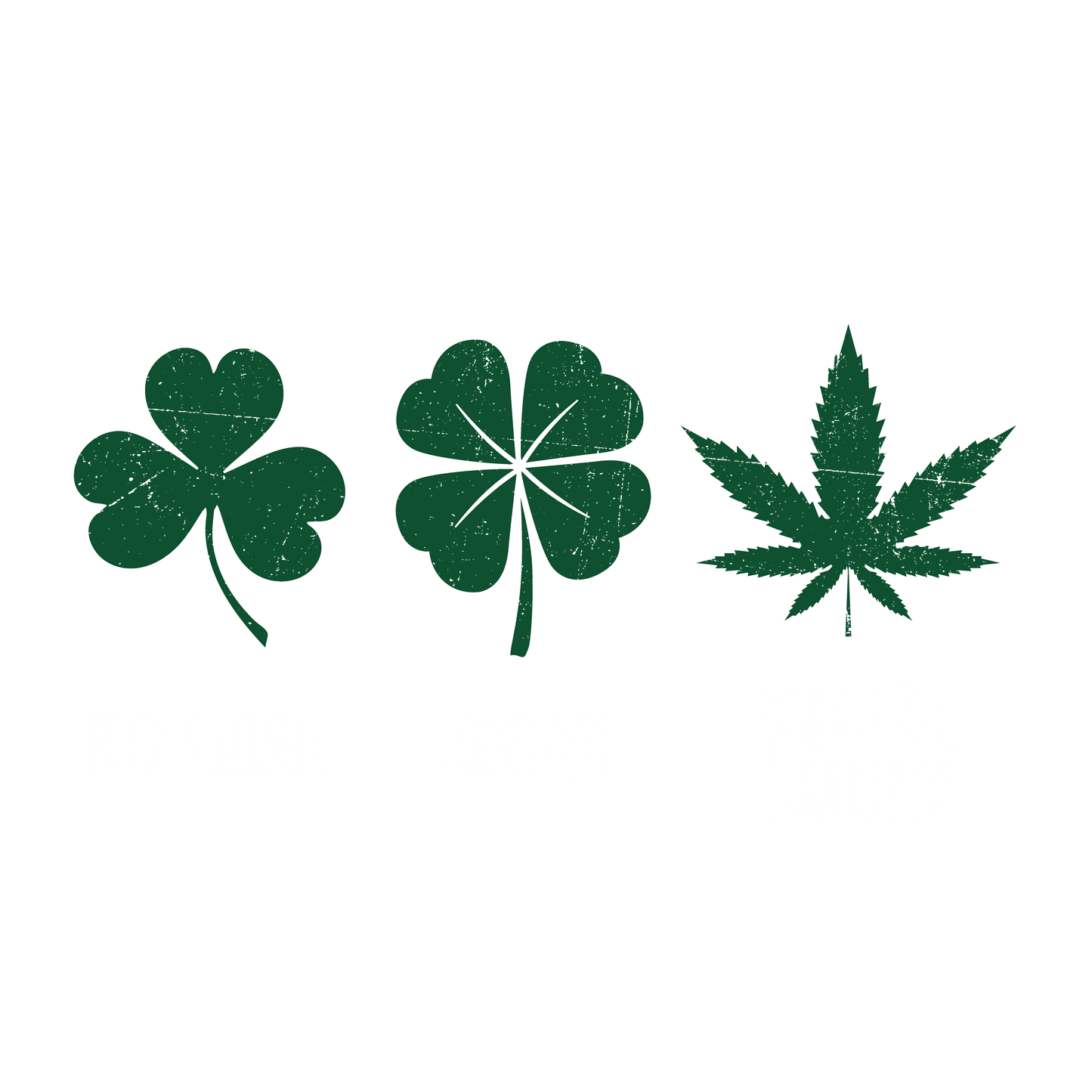 Funny T-Shirts design "Normal, Lucky, Super Lucky T-Shirt"