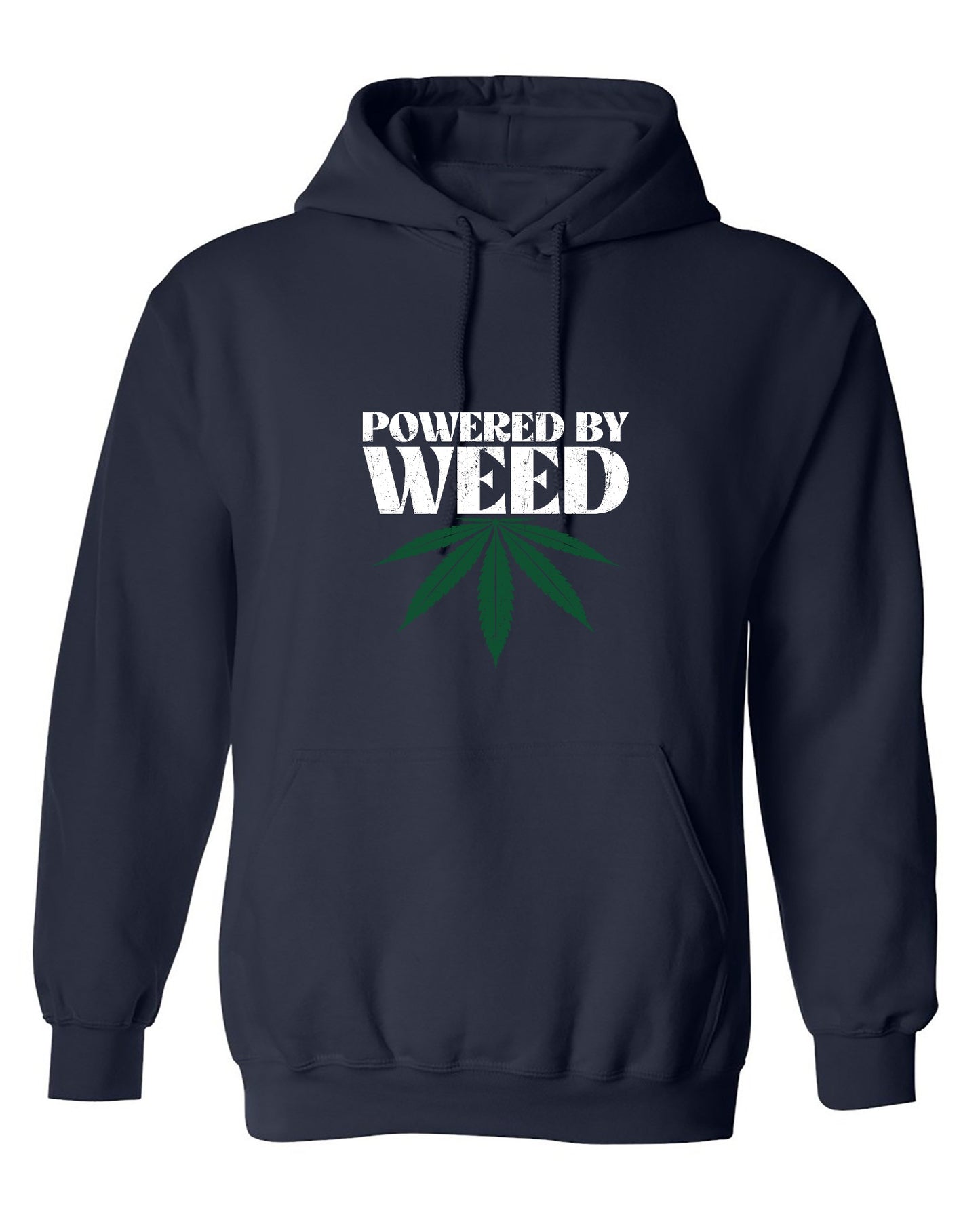 Funny T-Shirts design "Powered by Weed T-Shirt"