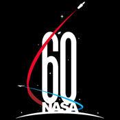 Funny T-Shirts design "NASA 60th Anniversary Logo"