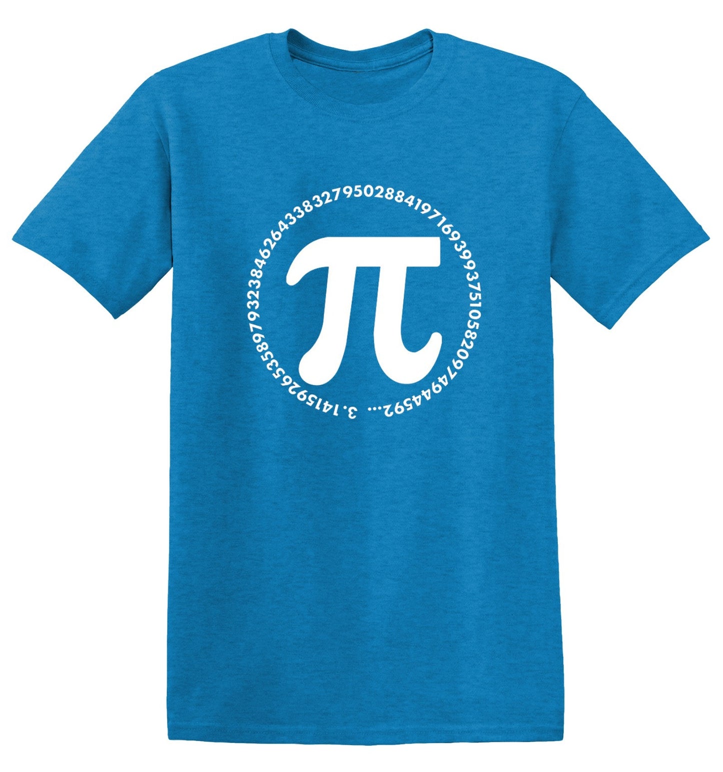 Funny T-Shirts design "The Numbers of Pi"