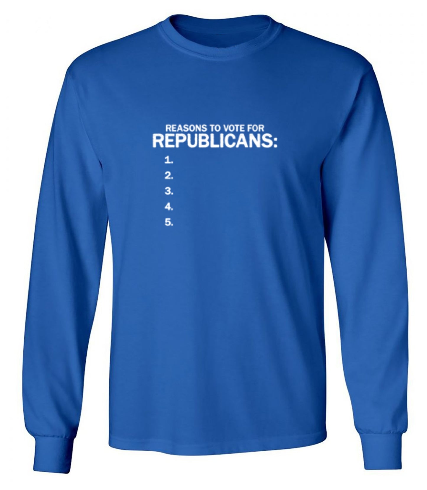 Funny T-Shirts design "Reason To Vote For Republicans"