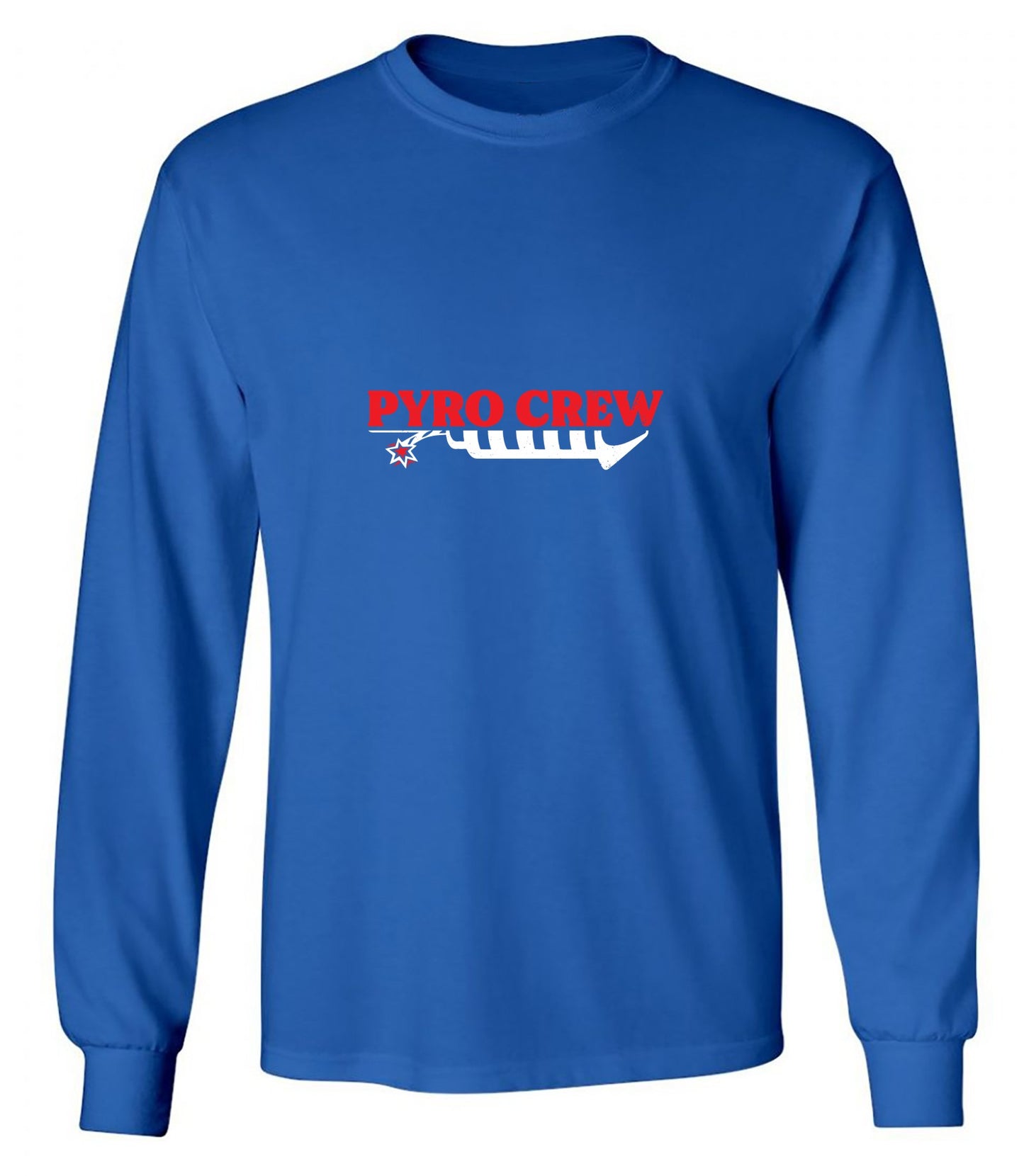 Funny T-Shirts design "Pyro Crew, Mens T-Shirt"