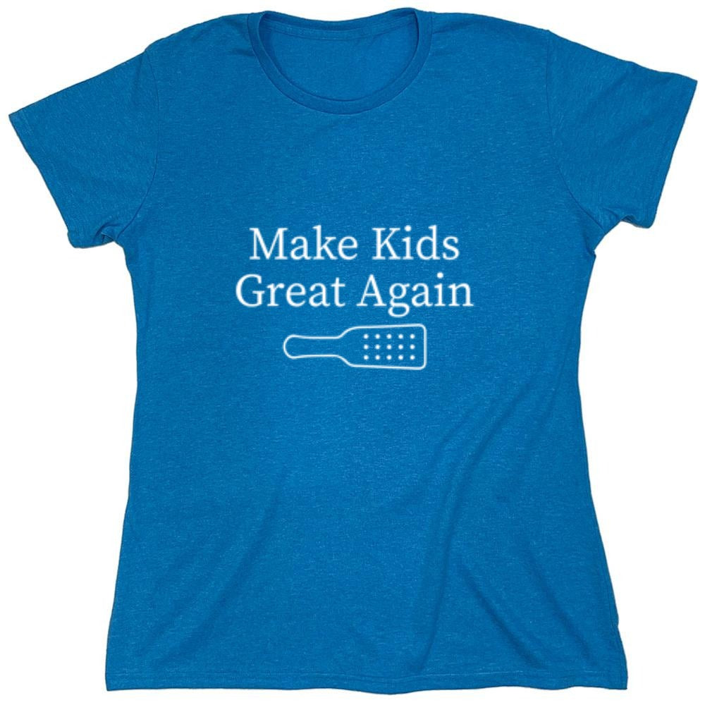 Funny T-Shirts design "Make Kids Great Again T-Shirt - Womens"