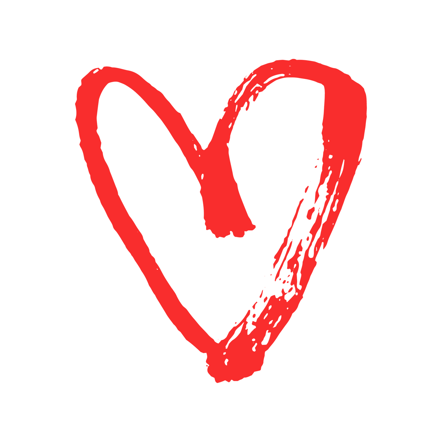 Funny T-Shirts design "Heart Painted T-Shirt"