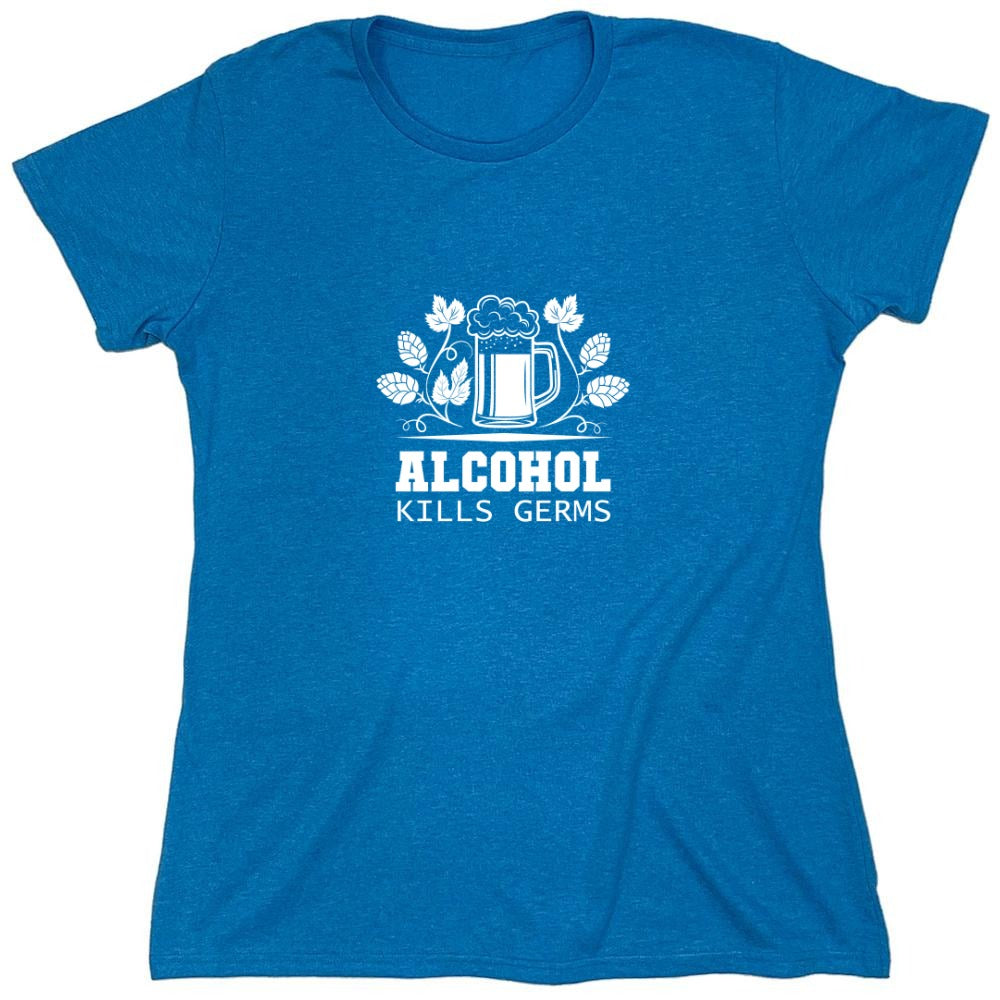 Funny T-Shirts design "Alcohol Kills Germs T-Shirt"