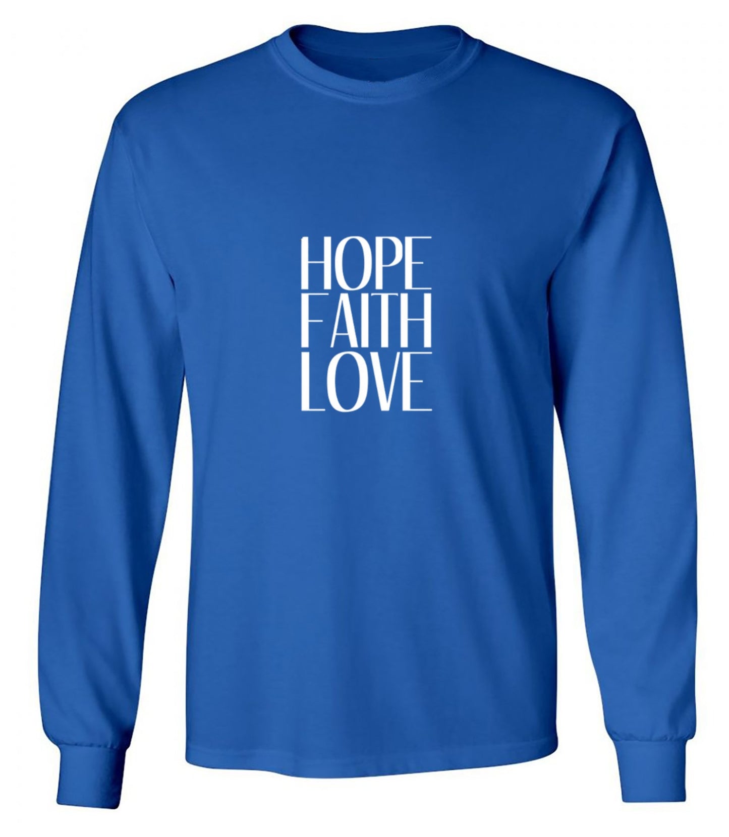 Funny T-Shirts design "Hope Faith Love, T-Shirt"