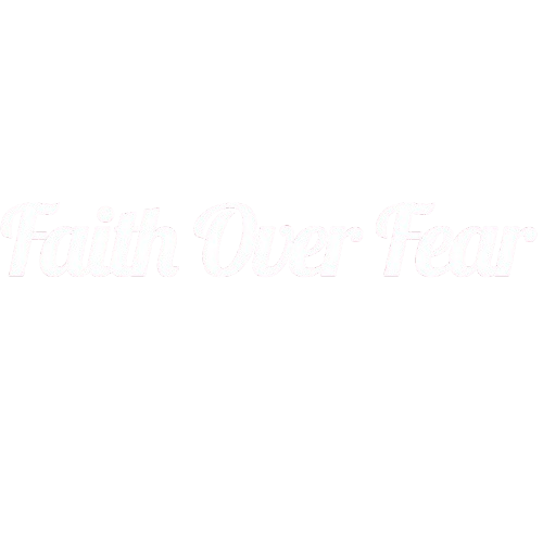 Funny T-Shirts design "Faith Over Fear T-Shirt"