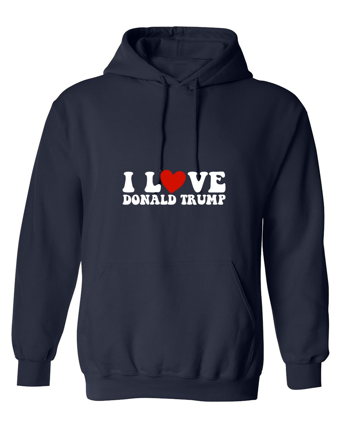 Funny T-Shirts design "I Love Donald Trump T-Shirt"