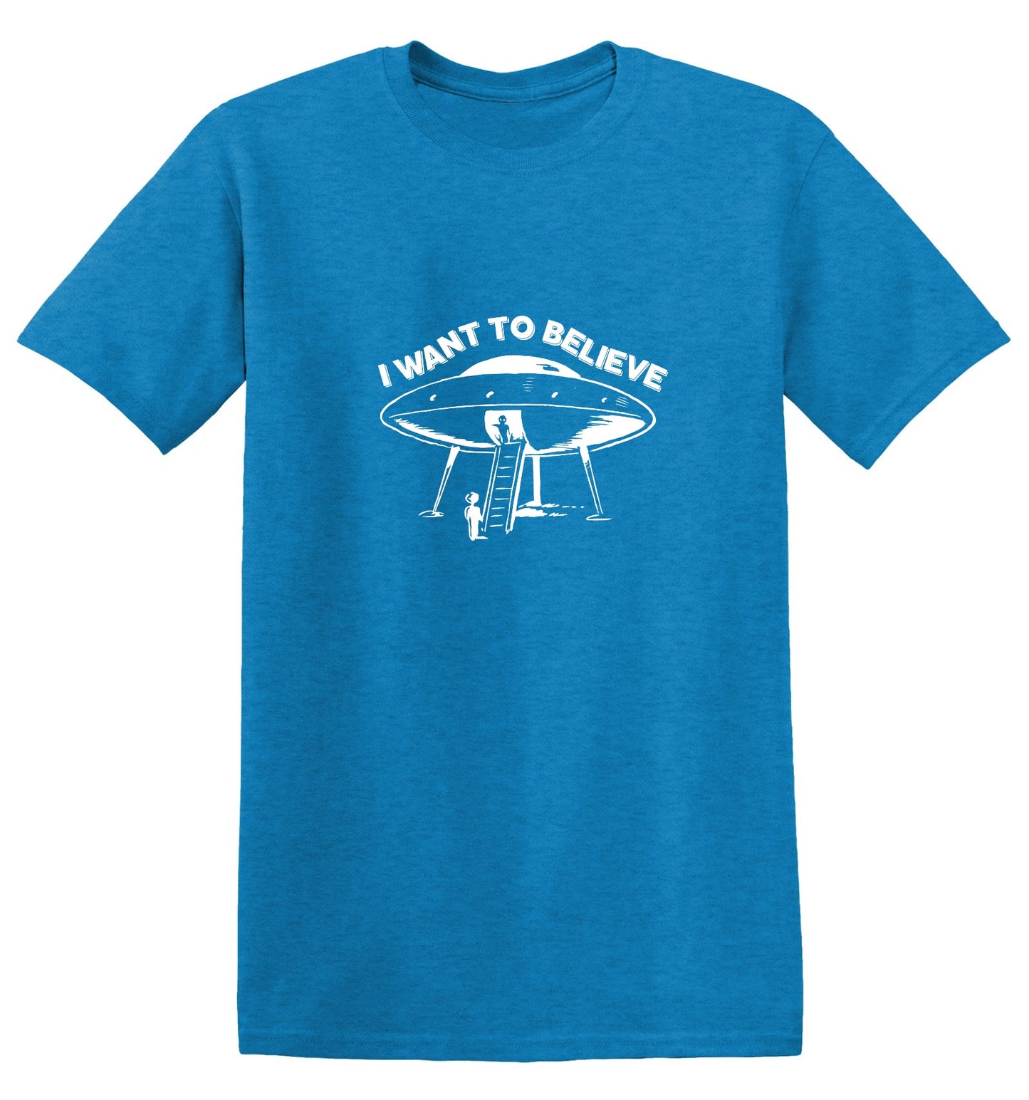 Funny T-Shirts design "I Want To Believe T-Shirt"