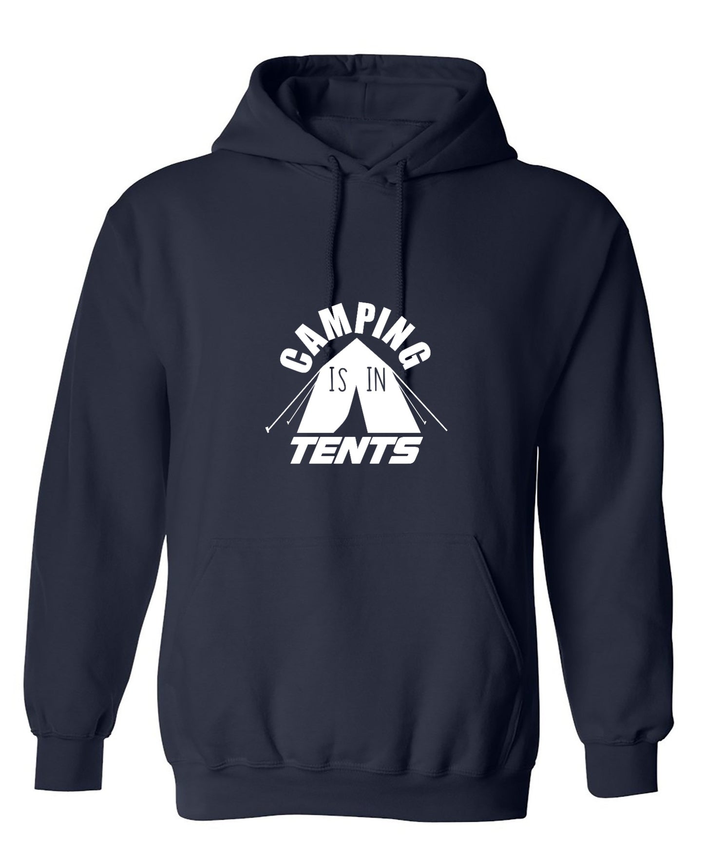Funny T-Shirts design "Camping is in Tents Shirt"