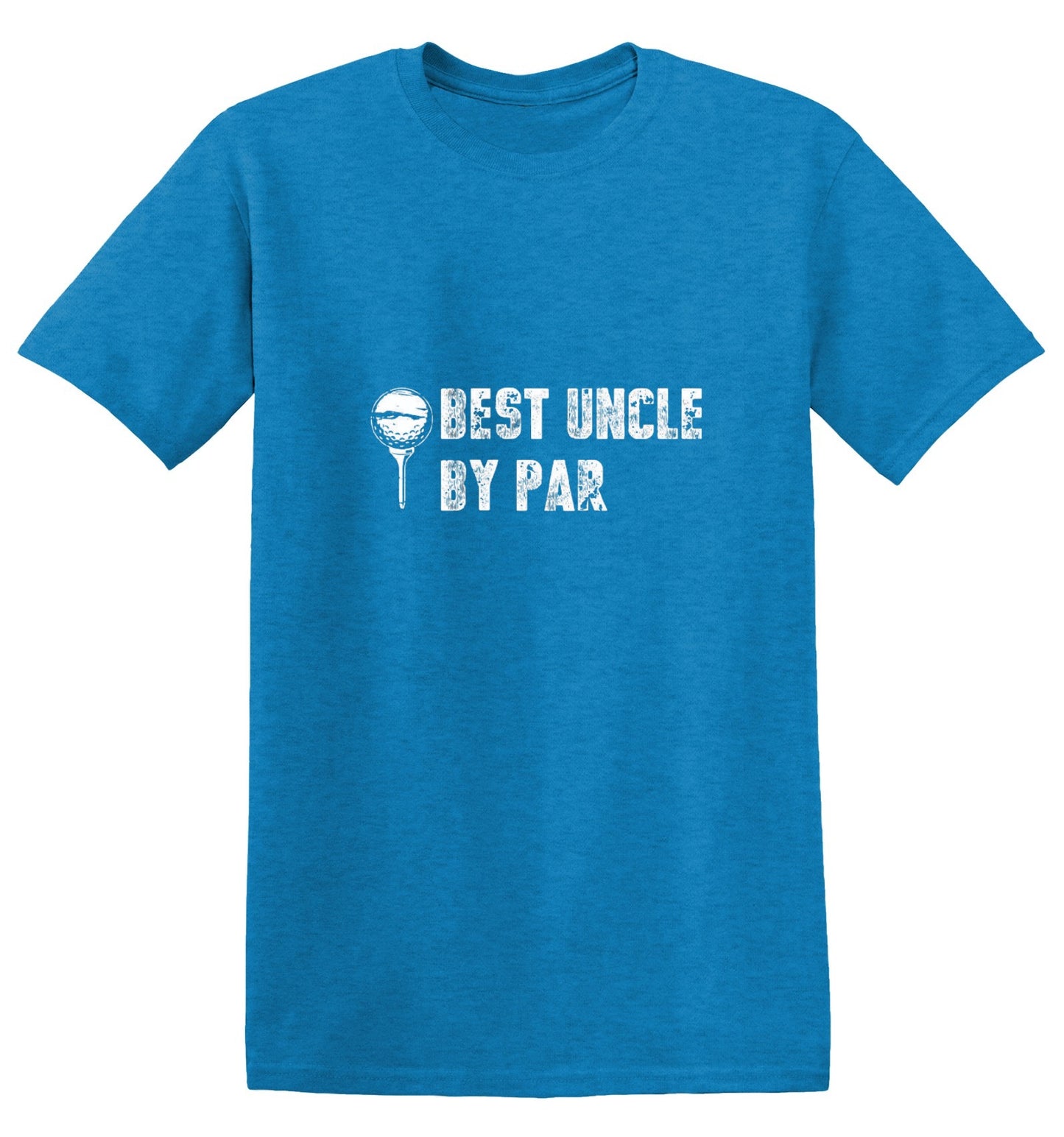 Funny T-Shirts design "Best Uncle by Par T-Shirt - Ring Spun Tee"