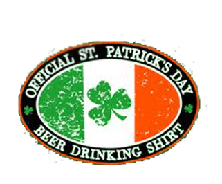 Official St. Patrick's Day Beer Drinking Shirt - Roadkill T-Shirts