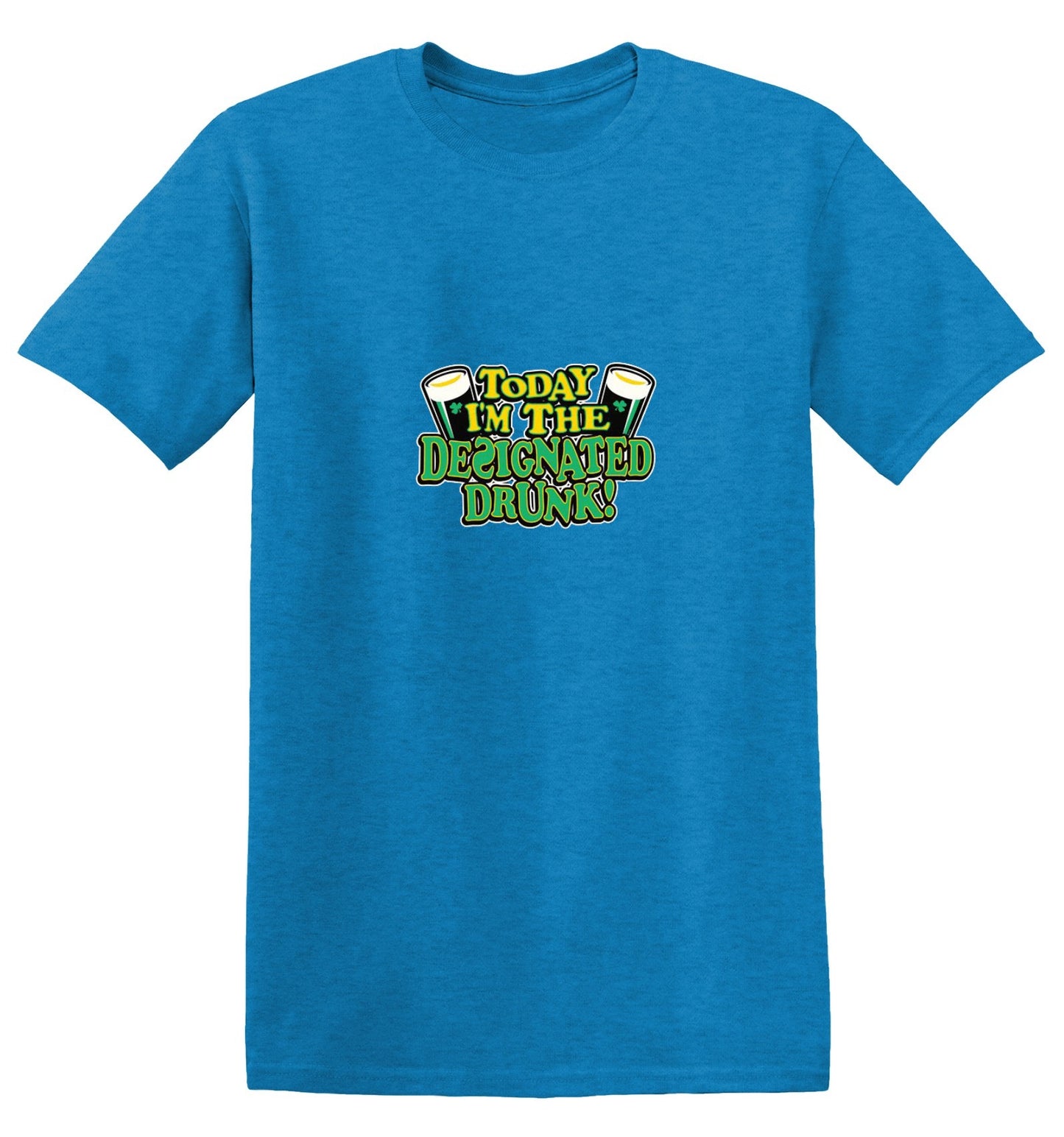 Funny T-Shirts design "Today I'm The Designated Drunk T-Shirt"