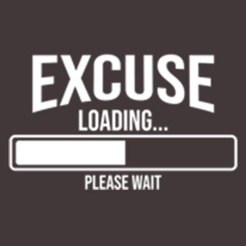 Funny T-Shirts design "Excuse Loading 38% Please Wait..."