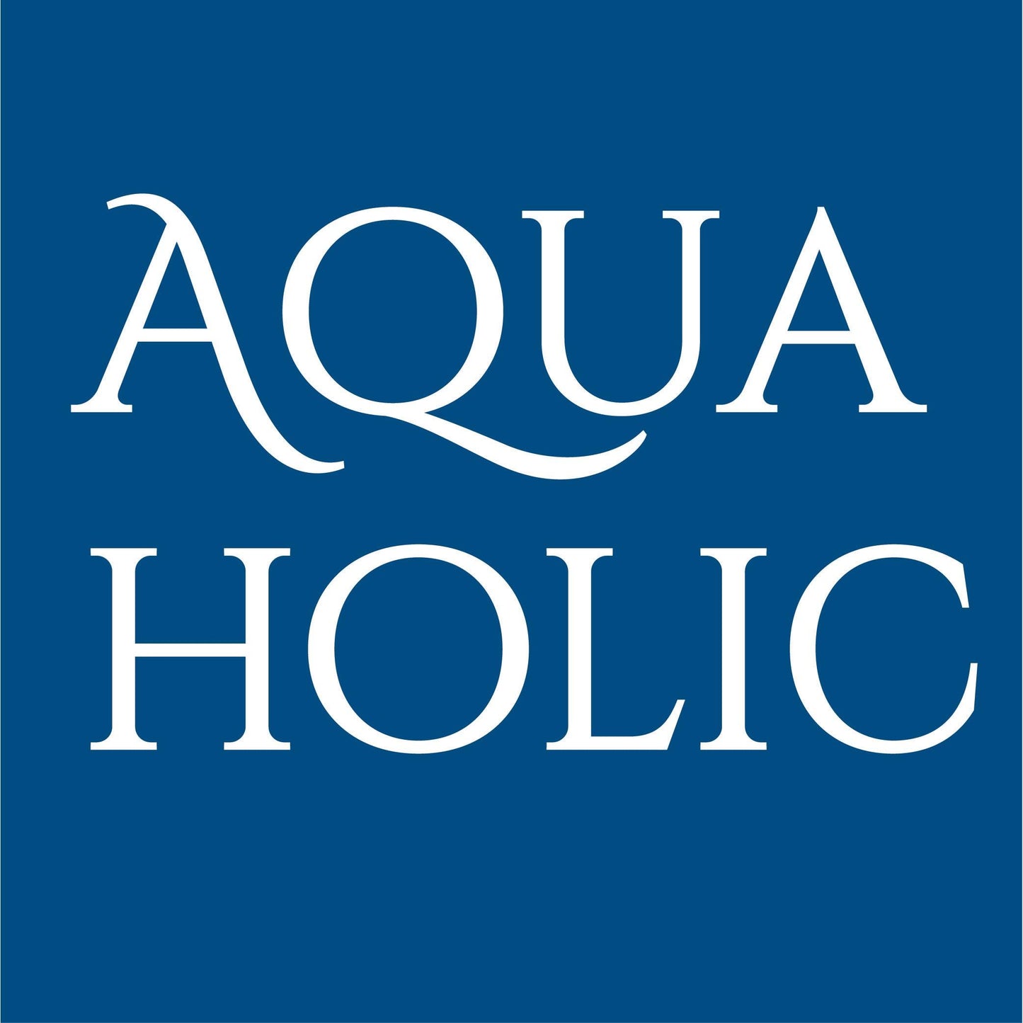 Funny T-Shirts design "Aqua Holic"