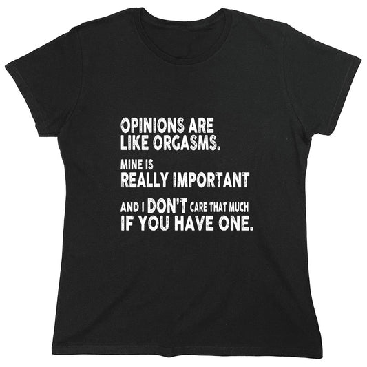 Funny T-Shirts design "PS_0160_OPINION_ORGASMS"