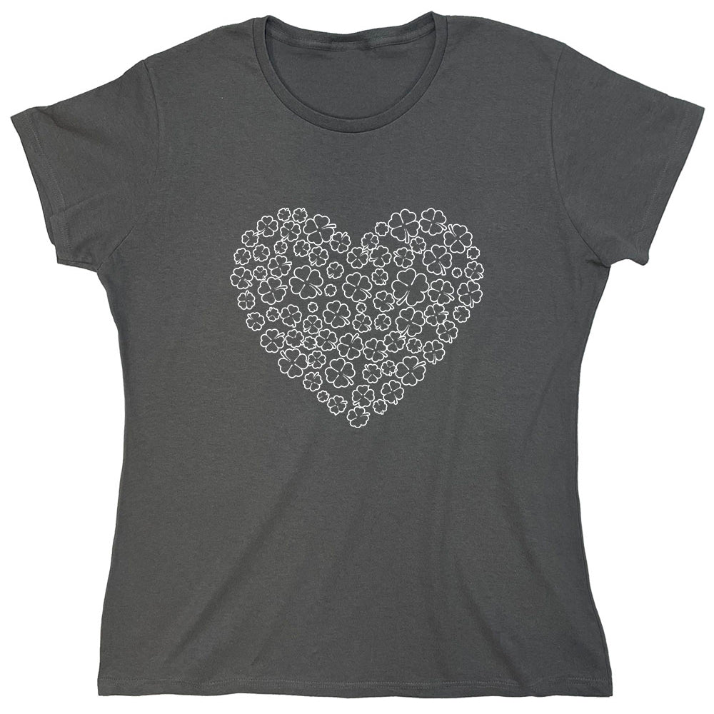 Funny T-Shirts design "PS_0338_HEART_CLOVERS"