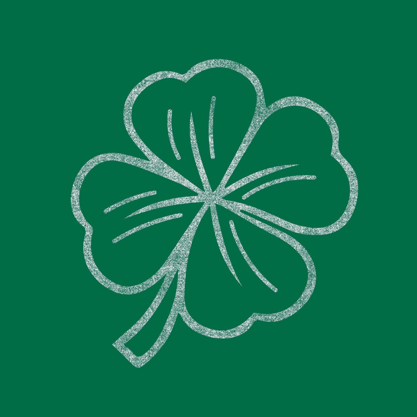 Funny T-Shirts design "VINTAGE CLOVER"