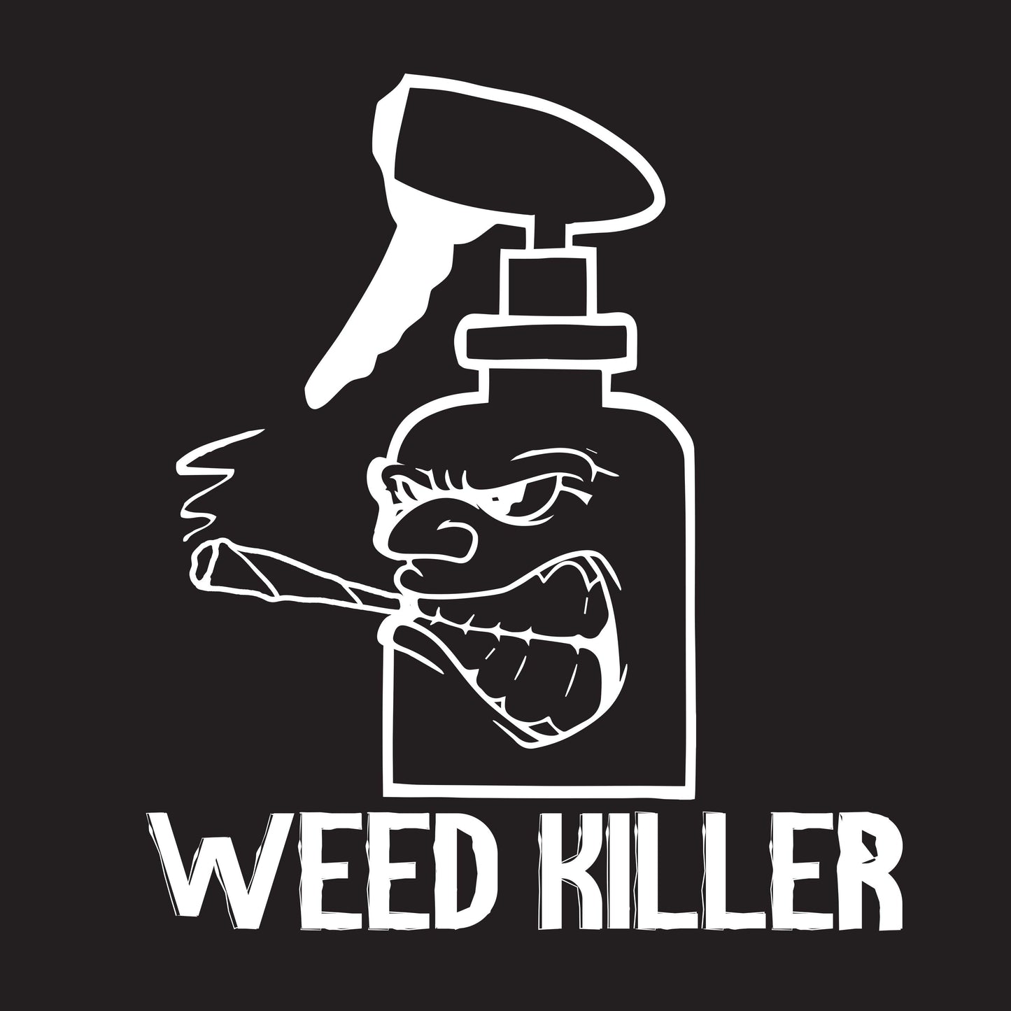 Funny T-Shirts design "Weed Killer"