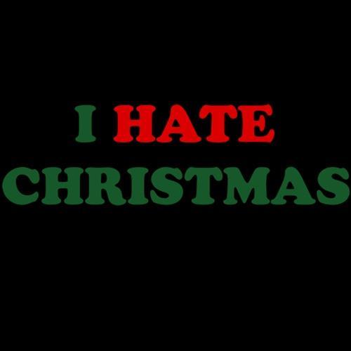 Funny T-Shirts design "I Hate Christmas"