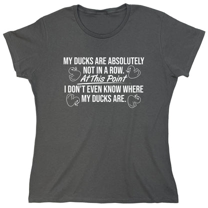 Funny T-Shirts design "PS_0632_DUCKS_ROW"