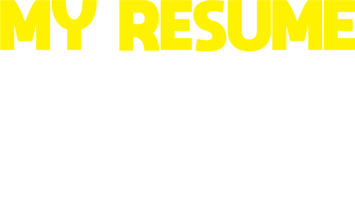 Funny T-Shirts design "My Resume is Just a List of Things, I don't want to do Again T-Shirts"