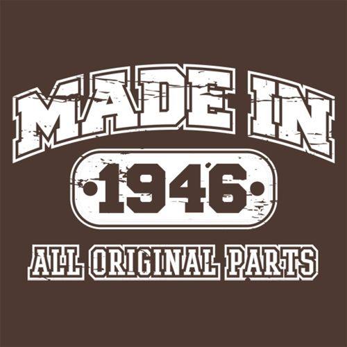 Made in 1946 All Original Parts - Roadkill T-Shirts
