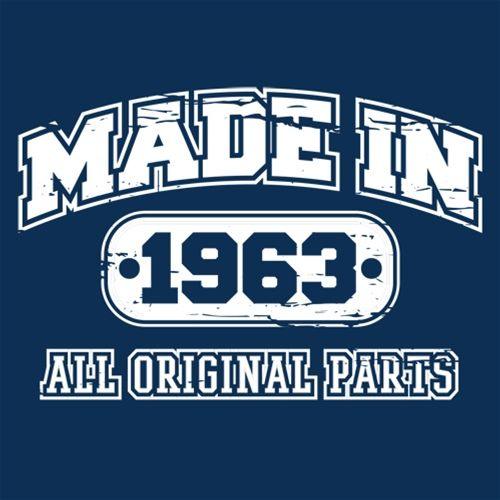 Made in 1963 All Original Parts - Roadkill T-Shirts