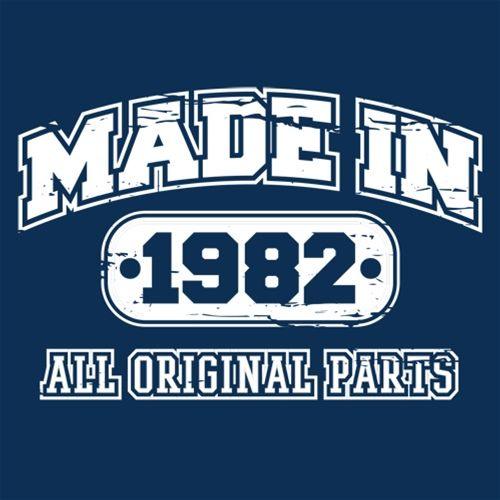 Made in 1982 All Original Parts - Roadkill T-Shirts