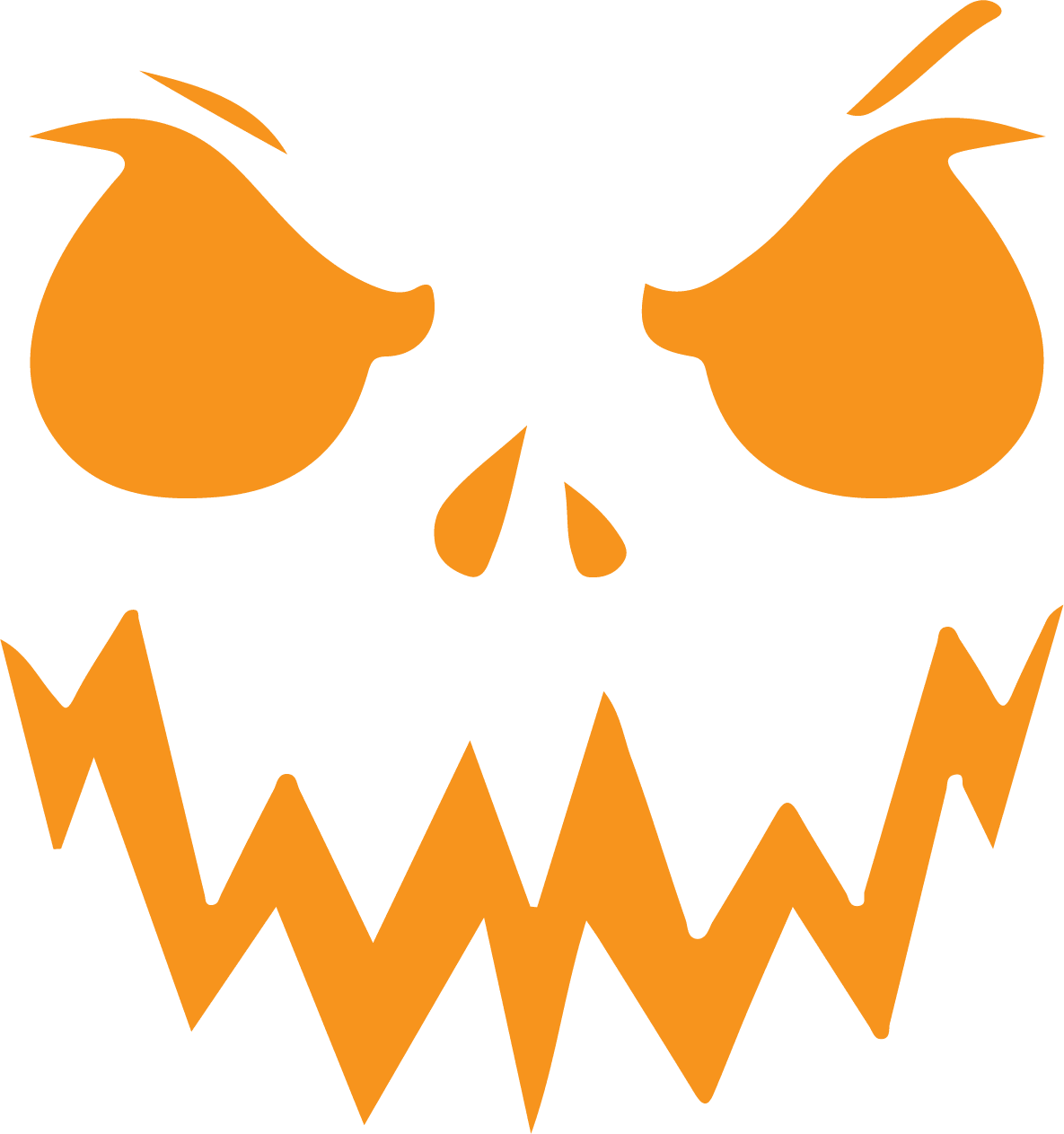 Funny T-Shirts design "Mean Pumpkin Tee"