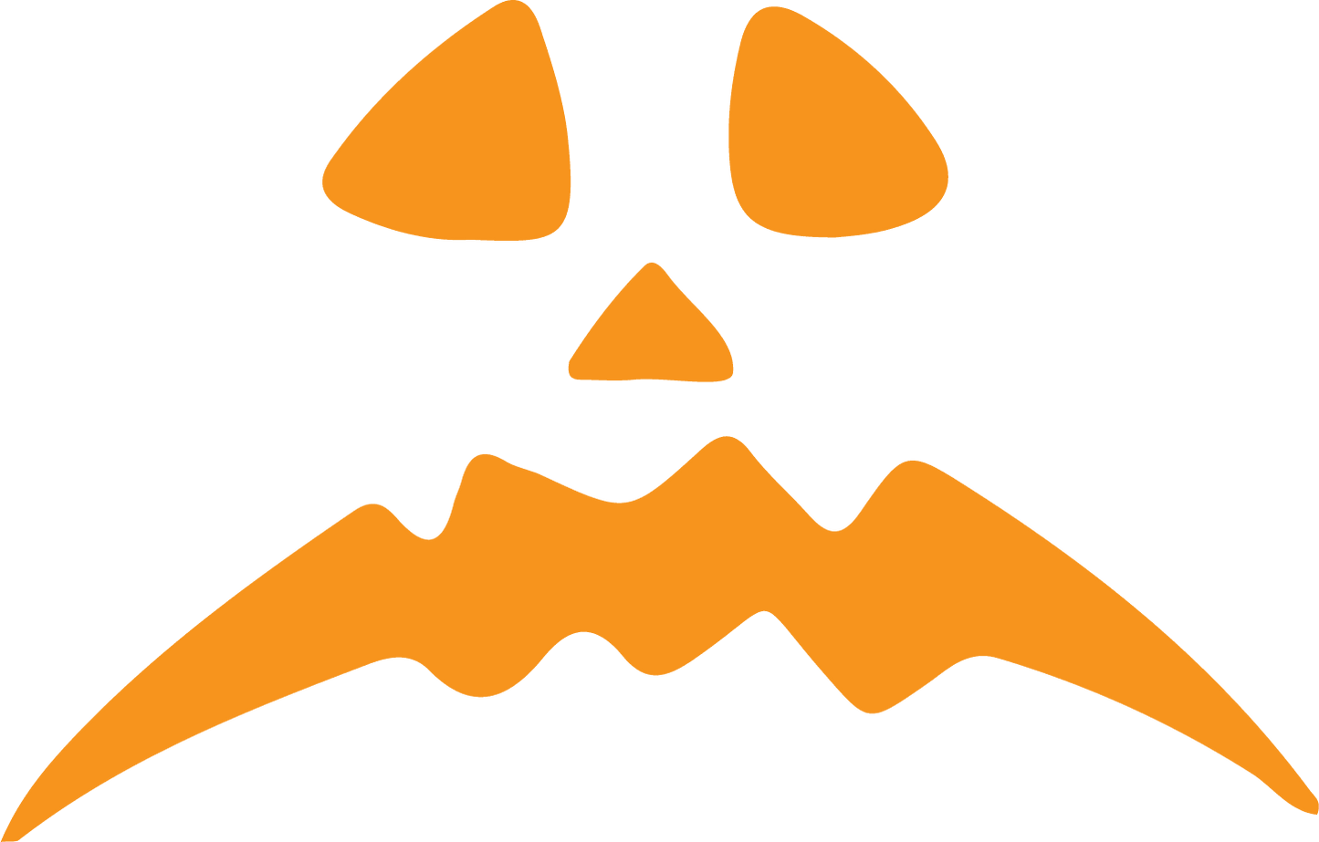 Funny T-Shirts design "Pumpkin Frown T-Shirt"