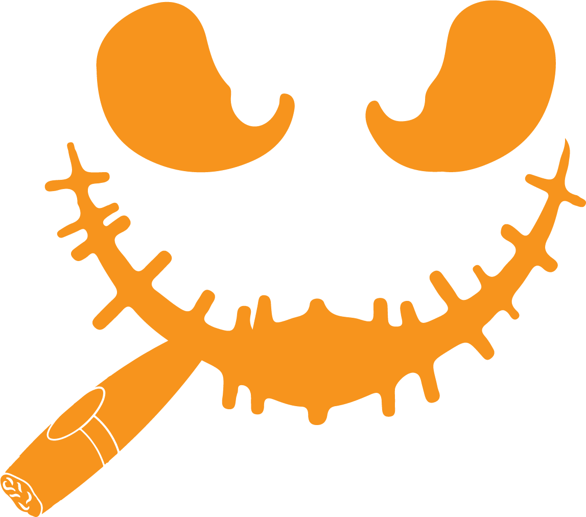 Funny T-Shirts design "Pumpkin Having Cigar T Shirt"