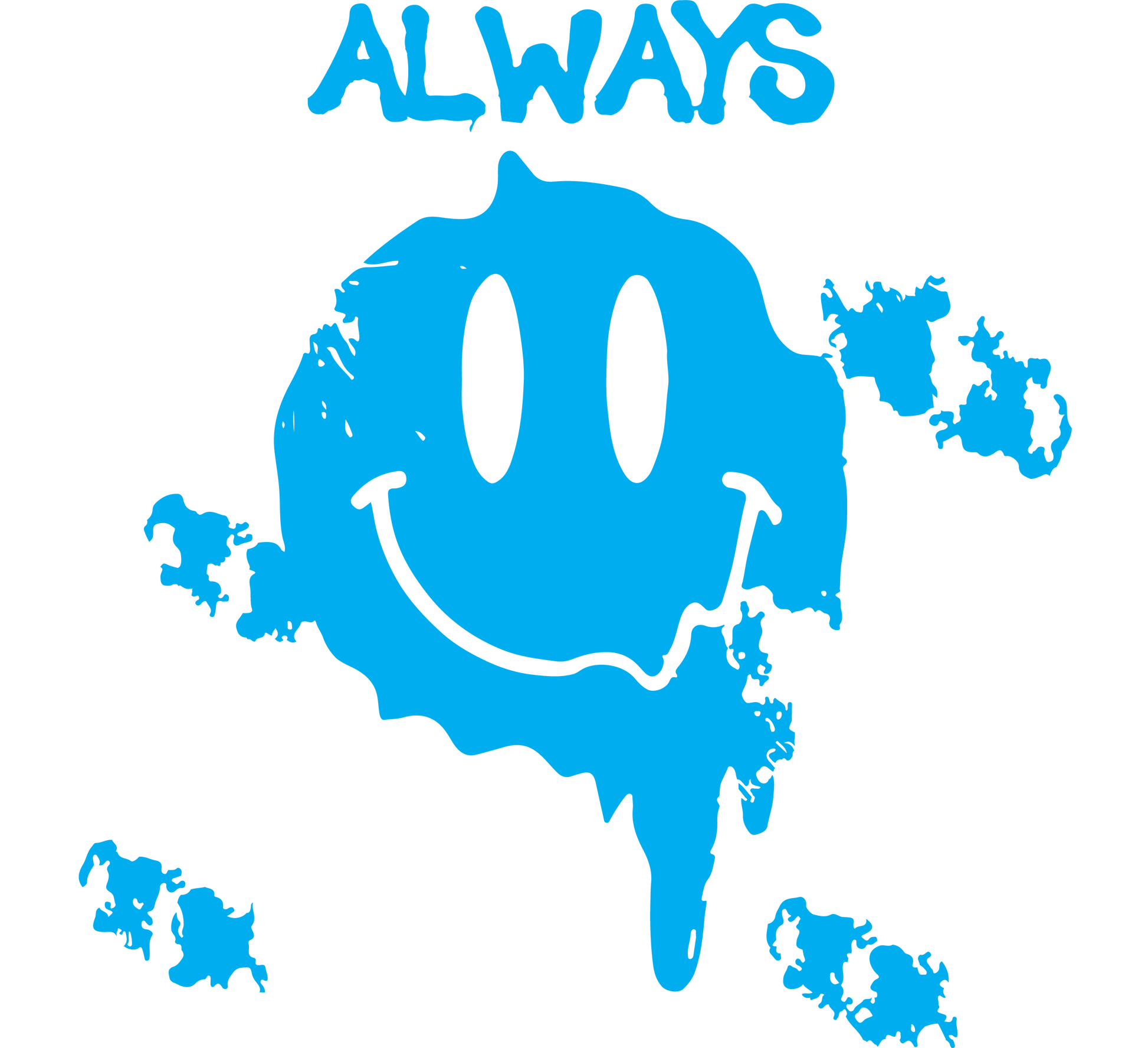 Always Keep Smiling Graphic Tee