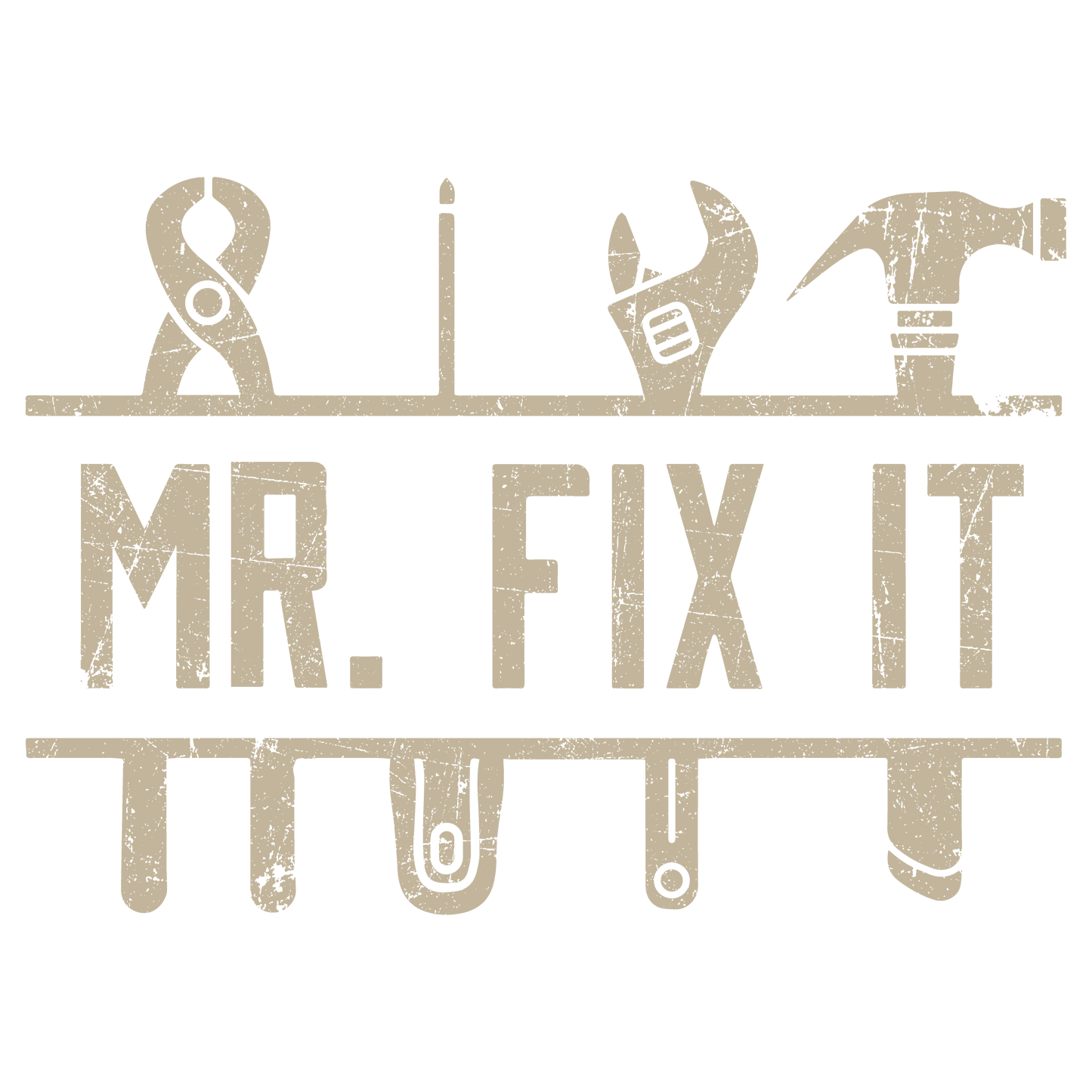 Funny T-Shirts design "Mr Fix It Fathers Day T Shirt"